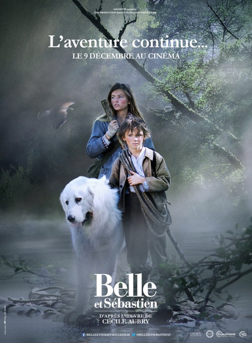 Белль і Себастьян 2: Пригоди тривають / Belle et Sébastien, l'aventure continue (2015) оригінальною мовою з укр. субтитрами онлайн