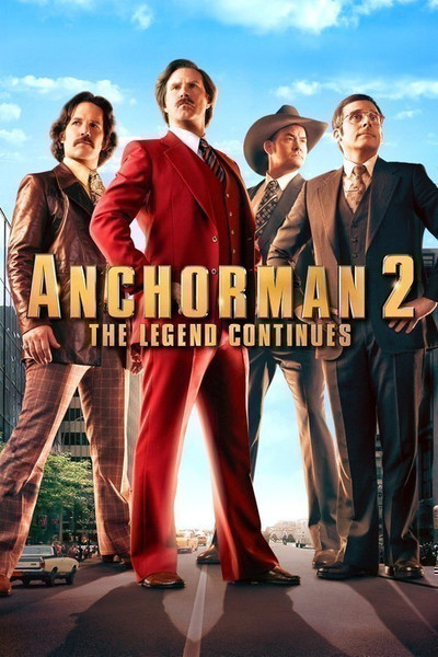 Телеведучий 2: Легенда продовжується / Anchorman 2: The Legend Continues (2013) оригінальною мовою з укр. субтитрами онлайн